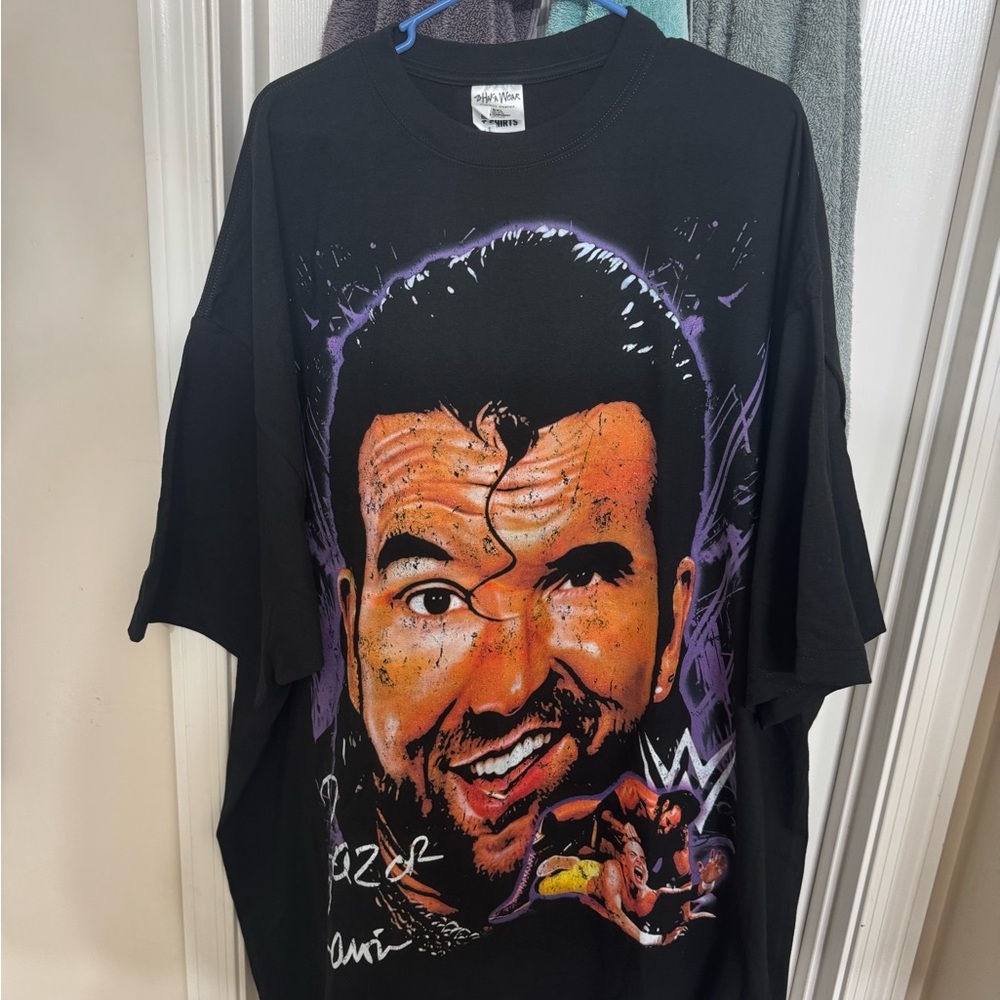 Black WWE Razor Ramon Graphic T-Shirt - Picture 3 of 6